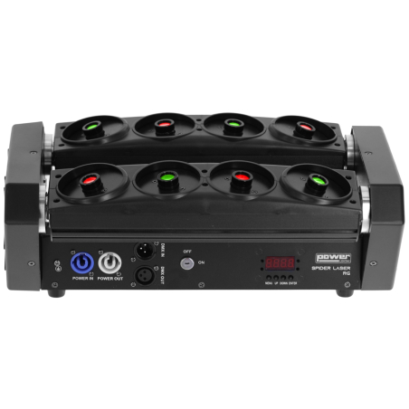 Lasers multicolore - Power Lighting - SPIDER LASER RG