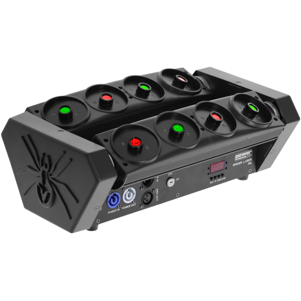 Lasers multicolore - Power Lighting - SPIDER LASER RG Lasers multicolore - Power Lighting - SPIDER LASER RG