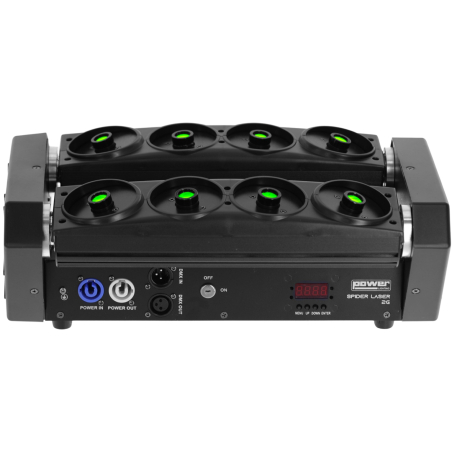 Lasers verts - Power Lighting - SPIDER LASER 2G