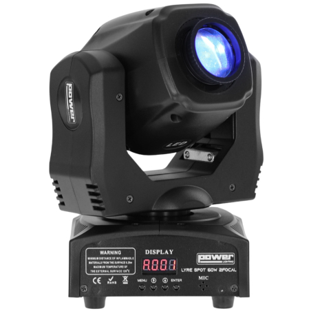 Lyres spot - Power Lighting - LYRE SPOT 60W 2FOCAL