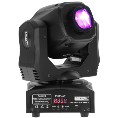 Lyres spot - Power Lighting - LYRE SPOT 60W 2FOCAL