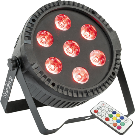 Projecteurs PAR LED - Ibiza Light - THINPAR7X6-RGBW