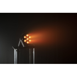 	Projecteurs PAR LED - Ibiza Light - THINPAR7X6-RGBW