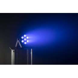 	Projecteurs PAR LED - Ibiza Light - THINPAR7X6-RGBW