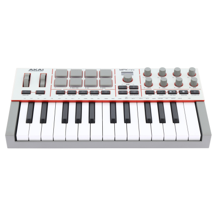 Claviers maitres compacts - Akai Professional - MPK Mini IV Grey