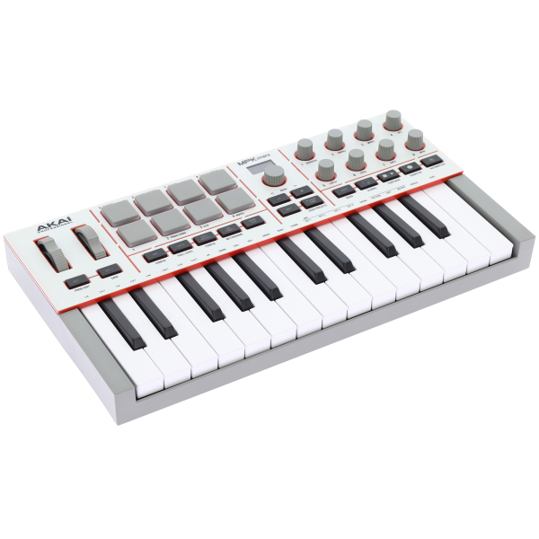 Claviers maitres compacts - Akai Professional - MPK Mini IV Grey Claviers maitres compacts - Akai Professional - MPK Mini IV Grey