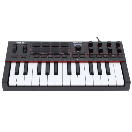 Claviers maitres compacts - Akai Professional - MPK Mini IV Black