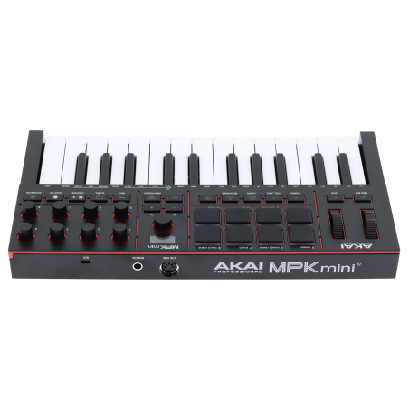 Claviers maitres compacts - Akai Professional - MPK Mini IV Black