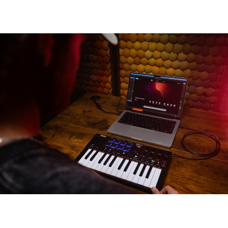 Claviers maitres compacts - Akai Professional - MPK Mini IV Black