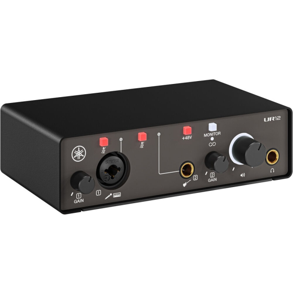 Cartes son - Yamaha - UR12 MK3 (Noir) Cartes son - Yamaha - UR12 MK3 (Noir)
