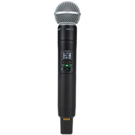 Micros chant sans fil - Shure - SLXD24DE/SM58 H56