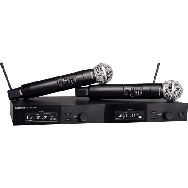 Micros chant sans fil - Shure - SLXD24DE/SM58 L56 Micros chant sans fil - Shure - SLXD24DE/SM58 L56