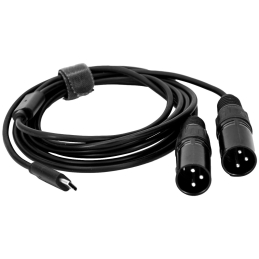 	Câbles USB C / Câbles analogiques - Hilec - USBC DAC-2XLRM (2m)