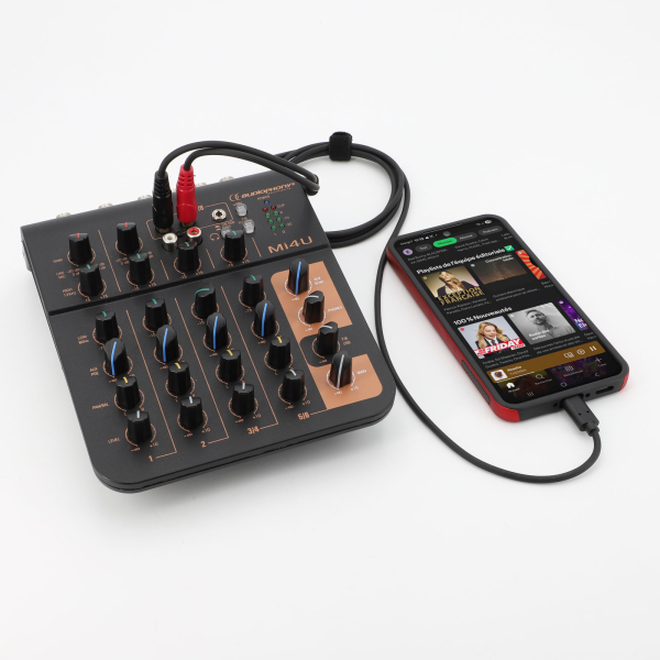Hilec USBC DAC-2RCA 24 bits, sortie RCA puissante - Energyson