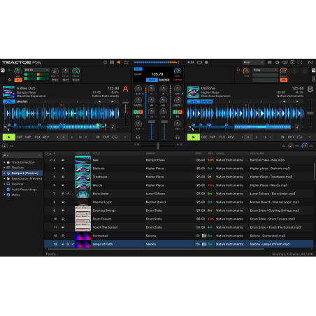 Logiciels Mix - Native Instruments - Traktor Play