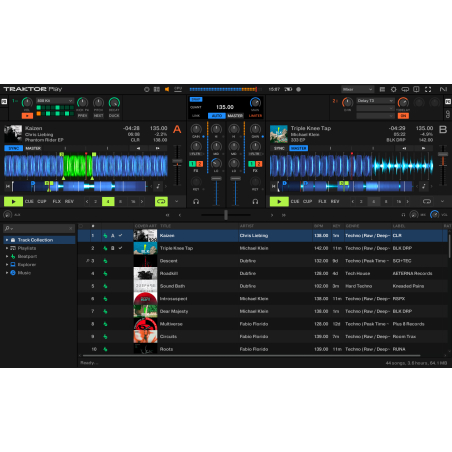 Logiciels Mix - Native Instruments - Traktor Play