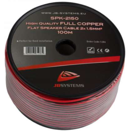 	Câble hauts parleurs au mètre - Hilec - SPR2150 (2x1,5mm - 100m)