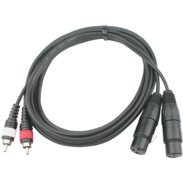 	Câbles RCA / XLR - Hilec - CL-25/3 (3m)