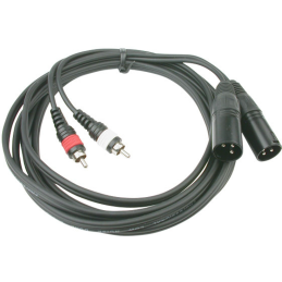 	Câbles RCA / XLR - Hilec - CL-26/3 (3m)