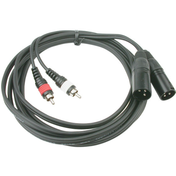 Câbles RCA / XLR - Hilec - CL-26/3 (3m) Câbles RCA / XLR - Hilec - CL-26/3 (3m)