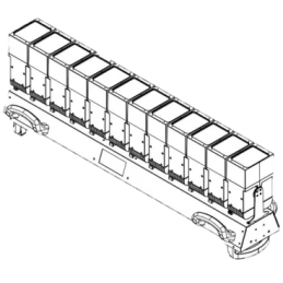 	Barres led RGB - Nicols - INDECURVE PIX 1260 Z