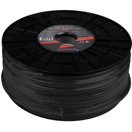 Câbles micros au mètre - Hilec - MC-01 Black (100m)