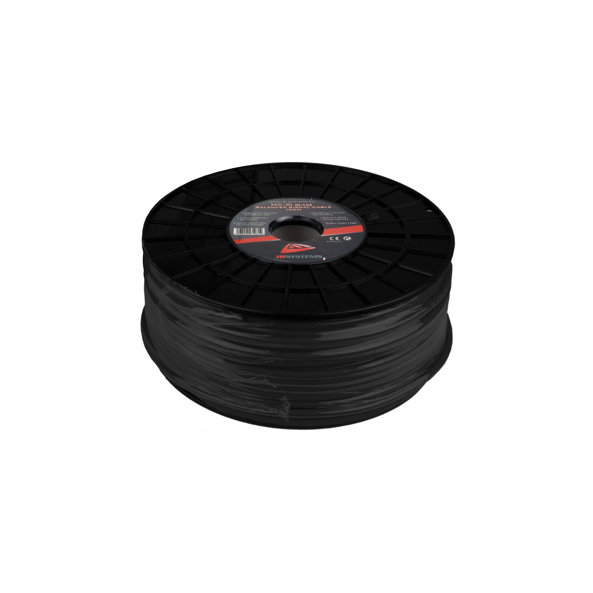 Câbles micros au mètre - Hilec - MC-01 Black (100m)