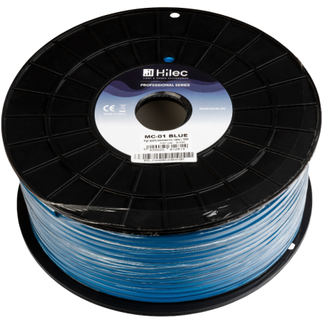 Câbles micros au mètre - Hilec - MC-01 Blue (100m)