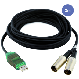 Câbles MIDI - Alctron - UC 220 (3m)
