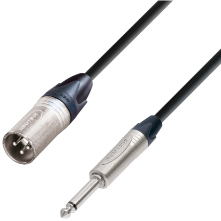 Câbles JACK 6,35 / XLR - Adam Hall - 5 ÉTOILES MMP 0500 (5m)