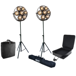 	Pack Jeux de lumière - J.Collyns - Pack 2x ARDECO 7W2C + 2x...