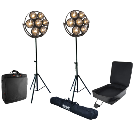 Pack Jeux de lumière - J.Collyns - Pack 2x ARDECO 7W2C + 2x...