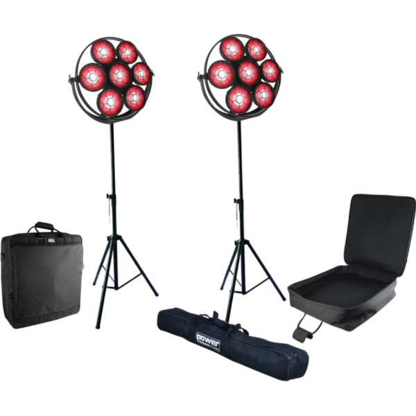 Pack Jeux de lumière - J.Collyns - Pack 2x ARDECO 7BEE + 2x...