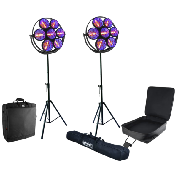 Pack Jeux de lumière - J.Collyns - Pack 2x ARDECO 7GLD + 2x...