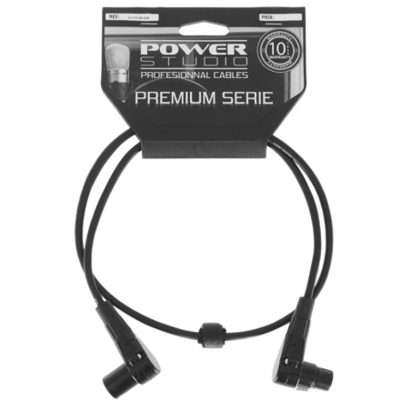 Câbles XLR / XLR - Power Studio - AUDIOCAB 4046 (1m)