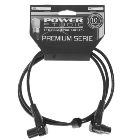 Câbles XLR / XLR - Power Studio - AUDIOCAB 4047 (1.5m)