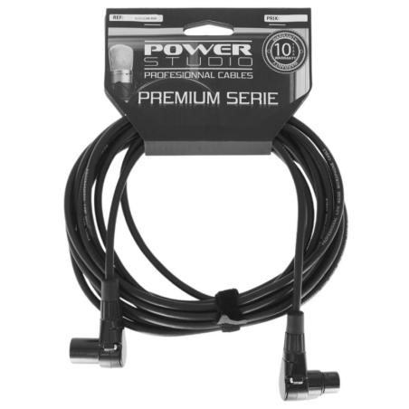 Câbles XLR / XLR - Power Studio - AUDIOCAB 4049 (5m)