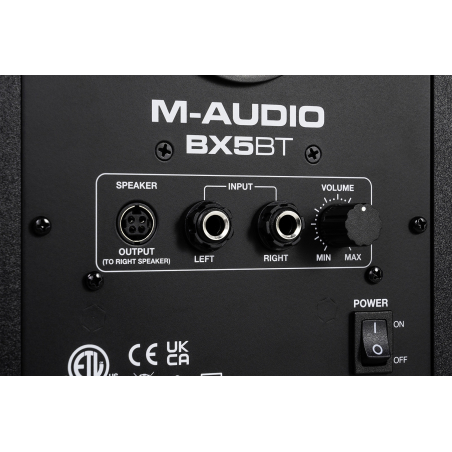 Enceintes monitoring de studio - M-Audio - BX5BT (La paire)