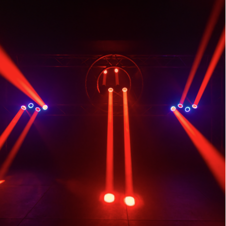 Jeux de lumière LED - Mac Mah - Beam-Line