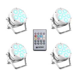 	Projecteurs PAR LED - Cameo - ROOT PAR 6 WH SET 1