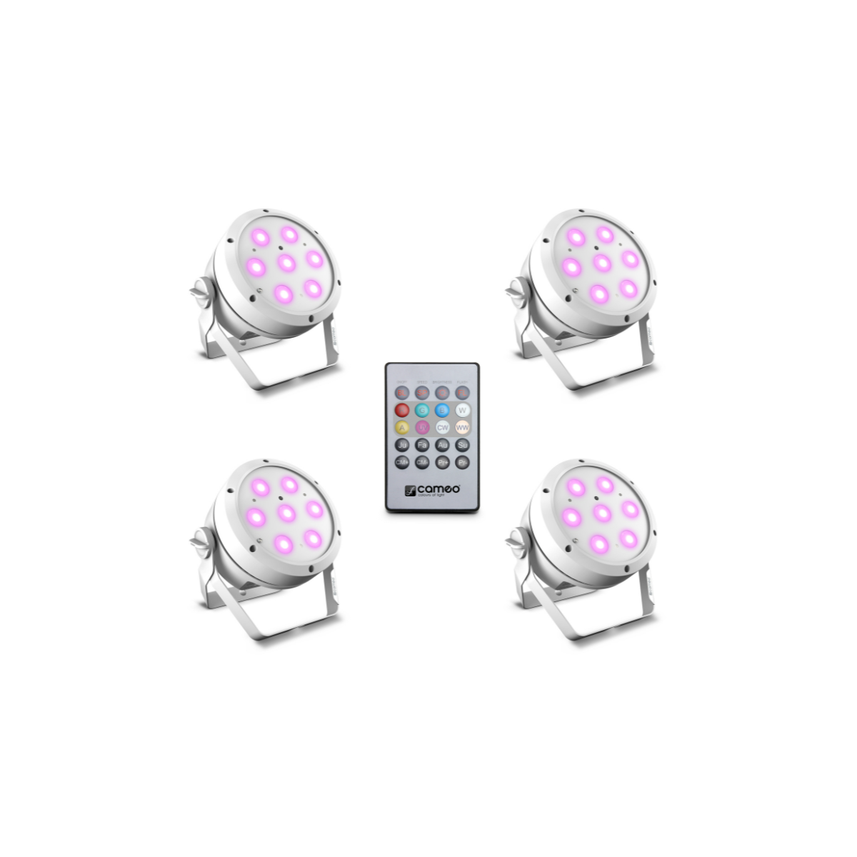Projecteurs PAR LED - Cameo - ROOT PAR 4 WH SET 1