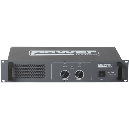 Ampli Sono stéréo - Power Acoustics - Sonorisation - ST 600 G2