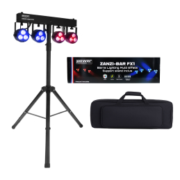 	Projecteurs PAR LED - Power Lighting - ZANZI-BAR FX1