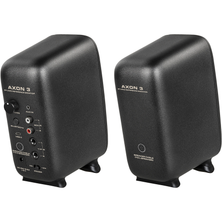 Enceintes monitoring de studio - NUX - Axon 3 noires (La paire)