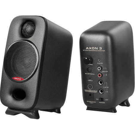Enceintes monitoring de studio - NUX - Axon 3 noires (La paire)