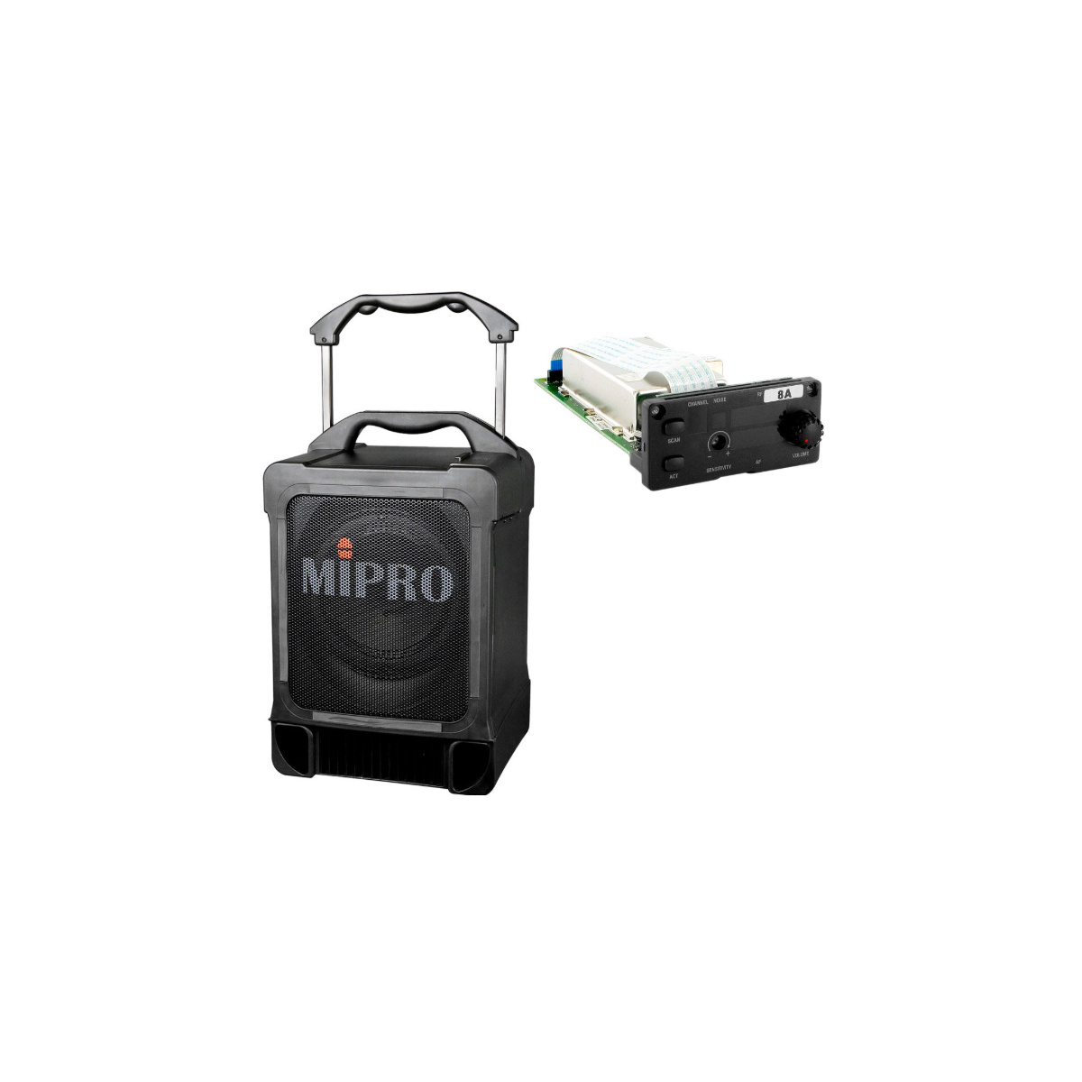 Sonos portables sur batteries - Mipro - MA 707PAD MP3 + MRM 70