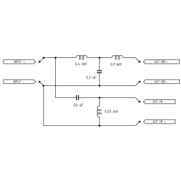 	Filtres passifs - B&C Speakers - FB354 V2 8 OHMS