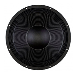 	Hauts parleurs basse fréquence - B&C Speakers - 15TBW100