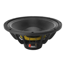 	Hauts parleurs basse fréquence - B&C Speakers - 12NDL76 8 Ohm