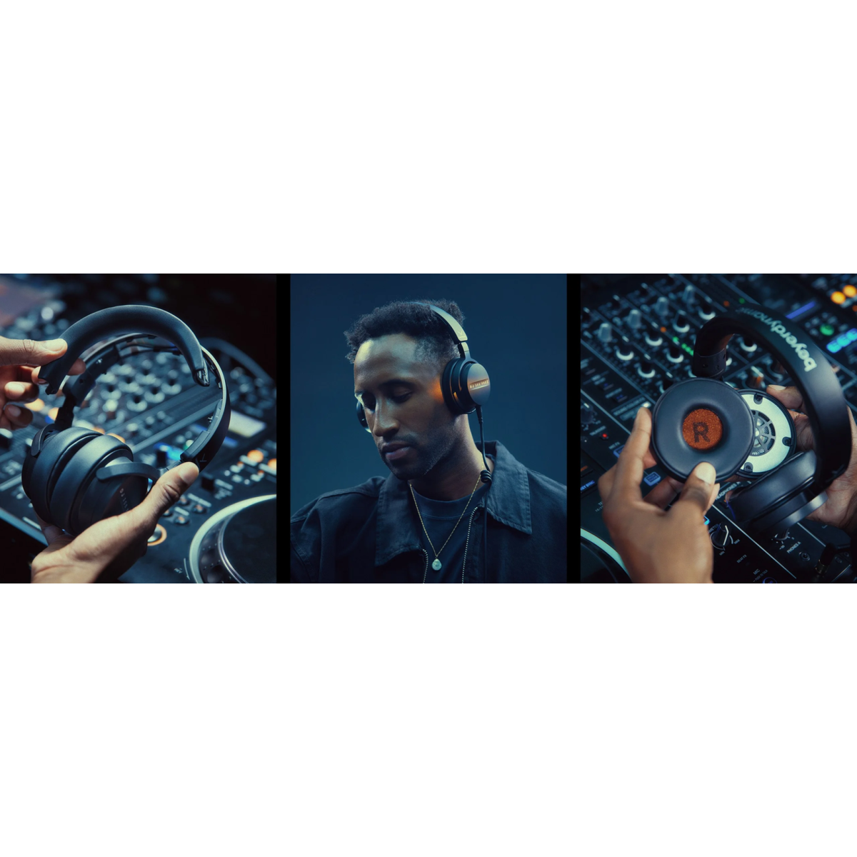 Casque DJ Beyerdynamic DJ 300 Pro X Club - Coques Personnalisables - Pliable - Pilote 45 Mm